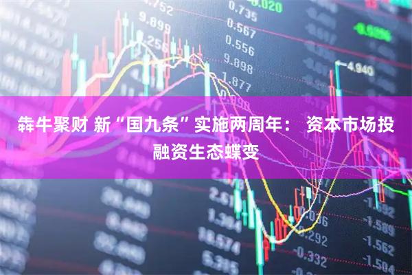犇牛聚财 新“国九条”实施两周年： 资本市场投融资生态蝶变